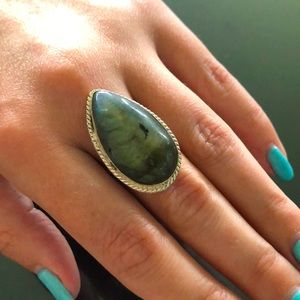 Labradorite Healing Stone Ring